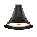 SLV Premium LED Pendel BATO 35 PD, Ø 35cm, 21W 2500K 1300lm 100°, TRIAC dæmpbar, sort