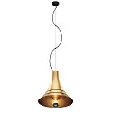 SLV Pendel BATO 35 PD, Ø 35cm, E27, børstet messing