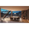 SLV GRAZIA 10 Plastikdæksel fladt design, 200cm, satineret