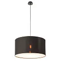SLV FENDA Lampeskærm, Ø70cm, sort/kobber