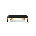 SLV MANA Lampeskærm, bredde 29cm, træ grå/brun