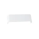 MANA Lamp shade, width 29cm, aluminum white