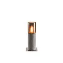 LISENNE POLE, E27, grey, height 40cm