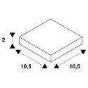 SLV SUPROS 78 Anti-glare caps, black