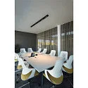 SLV Premium LED Loftlampe Q-LINE CL, für BAP, 200cm, 85W, dæmpbar, sort, 3000K