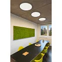 SLV LED Loftlampe PANEL 60 rund, Ø 60cm, 42W, dæmpbar, sølvgrå, 3000K