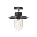 MOLAT E27 Udendørs Loftlampe, antracit