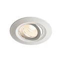 SLV KINI LED Udendørs Loft-/Indbygningslampe, hvid