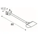 TODAY LED Udendørs Displaylampe, lang, sort
