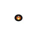 TRITON MINI LED Ceiling recessed luminaire, black/gold