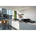 SLV Premium LED Pendant luminaire Q-LINE PD, 100cm, for BAP, 45W, TRIAC dimmable, black, 4000K 2300lm