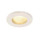 Udendørs Loftindbygningslampe DOLIX OUT, GU10, QPAR51, IP65, Ø 68mm, rund, hvid