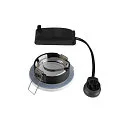 SLV Udendørs Loftindbygningslampe DOLIX OUT, GU10, QPAR51, IP65, Ø 68mm, rund, hvid