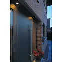 SLV Udendørs Loftindbygningslampe DOLIX OUT, GU10, QPAR51, IP65, Ø 68mm, rund, mat chrom