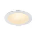 SLV LED Indbygningslampe AKALO D83 DL, 9W 3000/4200/5700K 800-880lm 90°, hvid