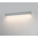 SLV LED Væglampe / Spejllampe L-LINE 60, 10W 3000K 820lm 120°, IP44, sølv anodiseret