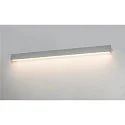 SLV LED Væglampe / Spejllampe L-LINE 120, 19W 3000K 1650lm 120°, IP44, sølv anodiseret