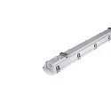 SLV LED Udendørs Væg- og Loftlampe IMPERVA 120, IP66 IK08, 40W 120°, 3000K 4200lm, grå