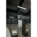SLV LED Udendørs Væg- og Loftlampe IMPERVA 150, IP66 IK08, 55W 120°, 4000K 7100lm, grå