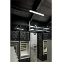 SLV LED Udendørs Væg- og Loftlampe IMPERVA 150, IP66 IK08, 55W 120°, 4000K 7100lm, grå
