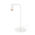 SLV Premium LED Bordlampe KARPO TL, 6.5W 3000K 400lm, 3-trins touch-lysdæmper, hvid