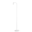 Premium LED Standerlampe KARPO FL, 6.5W 3000K 400lm, 3-trins touch-lysdæmper, hvid