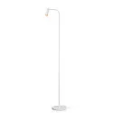 SLV Premium LED Standerlampe KARPO FL, 6.5W 3000K 400lm, 3-trins touch-lysdæmper, hvid
