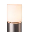 SLV Pollardlys ROX ACRYL E27, IP44, højde 90cm, rustfrit stål 304