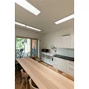 SLV LED Loftlampe PANEL til BAP, 120 x 30cm, 45W, TRIAC dæmpbar, sølvgrå, 4000K 3400lm 90°