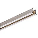 EUTRAC 3-faset indbygningsskinne, 2 m, hvid