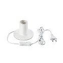 Table lamp FITU TL, E27 max. 10W, with switch, white