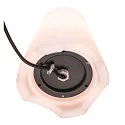 SLV Udendørs Bordlampe KIROCONE TL, E27 maks. 60W, IP44, hvid