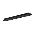 FITU Canopy for FITU PD Pendant luminaires, TRIPPLE, LANG, max. 16A, black
