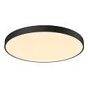 LED Væg-/Loftlampe MEDO 90 CW CORONA, 78W, 105°, 3000/4000K, 10100/125lm, TRIAC, sort