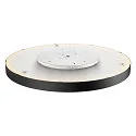 SLV LED Væg-/Loftlampe MEDO 90 CW CORONA, 78W, 105°, 3000/4000K, 10100/125lm, TRIAC, sort