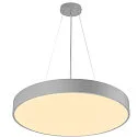 SLV Premium LED Overflade montering Lampe MEDO 60 CW, DALI dæmpbar, Corona Effect, 40W 3000/4000K 105°, sølvgrå