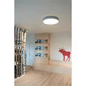 SLV Premium LED Overflade montering Lampe MEDO 60 CW, DALI dæmpbar, Corona Effect, 40W 3000/4000K 105°, sølvgrå