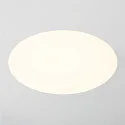 SLV LED Loft-/Indbygningslampe MEDO 30 EL, rammeløs version, Ø 29cm, 14W 3000/4000K 105°, hvid