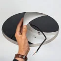 SLV LED Loft-/Indbygningslampe MEDO 30 EL, rammeløs version, Ø 29cm, 14W 3000/4000K 105°, hvid