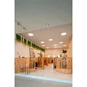SLV LED Loft-/Indbygningslampe MEDO 60 EL, rammeløs version, Ø 60.6cm, 36W 3000/4000K 105°, hvid