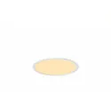 LED Loft-/Indbygningslampe MEDO 30 EL, ramme-version, Ø 29cm, 14W 3000/4000K 105°, hvid