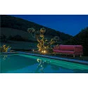 SLV LED Udendørslampe NAUTILUS SPIKE, IP55 IK03, 9W 3000K 520lm 60°, rustfrit stål 316 børstet