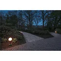SLV Udendørs Standerlampe GLOO PURE 44 Pole, E27, IP44 IK04, skærm Ø 20cm, højde 44cm, antracit