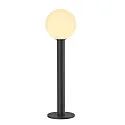 Udendørs Standerlampe GLOO PURE 70 Pole, E27, IP44 IK04, skærm Ø 20cm, højde 70cm, antracit