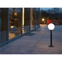 SLV Udendørs Standerlampe GLOO PURE 70 Pole, E27, IP44 IK04, skærm Ø 20cm, højde 70cm, antracit