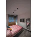 SLV Loftlampe TRILEDO CL, GU10 QPAR51, 30° svinge, cylinder, sort