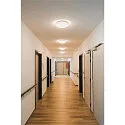 SLV LED Udendørs Væg- og Loftlampe LIPSY 40 Dome, IP44, 3000/4000K, Ø 35cm, 18W, hvid