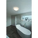 SLV LED Væg- og Loftlampe LIPSY 40 Drum, IP44, 3000/4000K, Ø 35cm, 18W, hvid