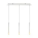 SLV Pendel FITU PD, E27, længde 40cm, pendul 250cm, åben kabelende, hvid