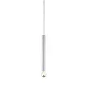 SLV Pendel FITU PD, E27, længde 40cm, pendul 250cm, åben kabelende, hvid